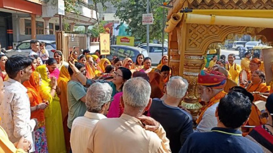 ज्योति रथ कलश यात्रा: 'हम बदलेंगे-युग बदलेगा' के जयघोष के साथ जन-जन तक पहुंचाया युग निर्माण का संदेश