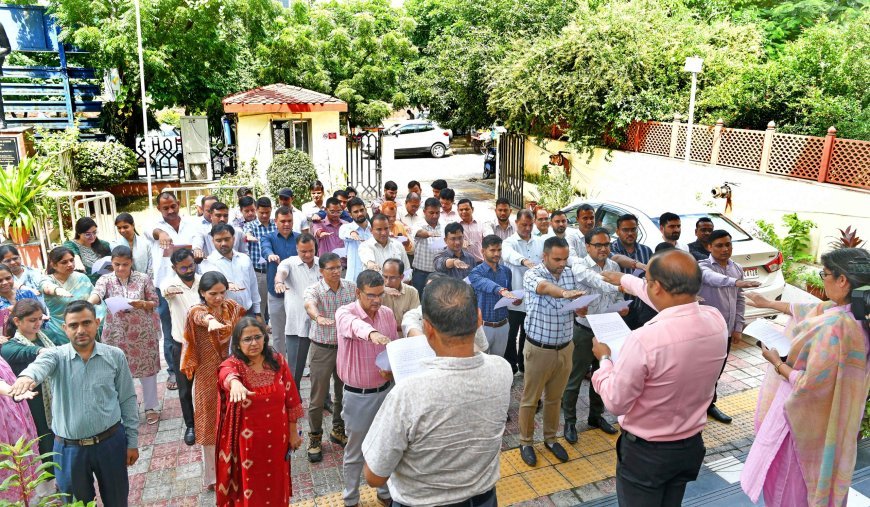 नशामुक्त भारत अभियान की 5वीं वर्षगांठ: शपथ और जागरूकता