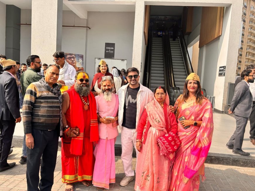 जयपुर में फिल्म ‘आज़ाद भारत’ का स्पेशल प्रीमियर, कास्टिंग डायरेक्टर समीर पहाड़िया रहे मौजूद